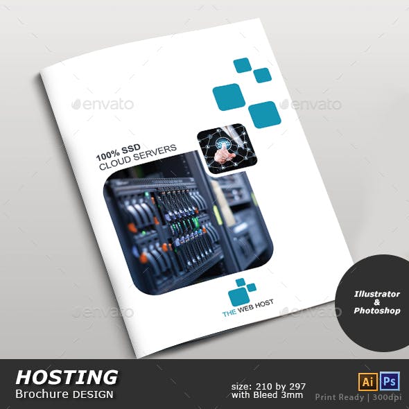 Web Hosting Brochure Design