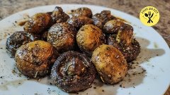 ПОСТНЫЕ грибы шампиньоны в духовке. Самый вкусный рецепт
