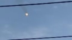 Жители Мончегорска публикуют видео падения военного самолёта
