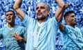 Manchester City have won their fourth Premier League title in a row – how did they achieve it and what comes next, asks Jamie Jackson