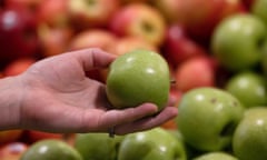 Stock images at a Coles supermarket. Fruit. Green apples. Melbourne. Australia. generic. oz stock. Groceries.