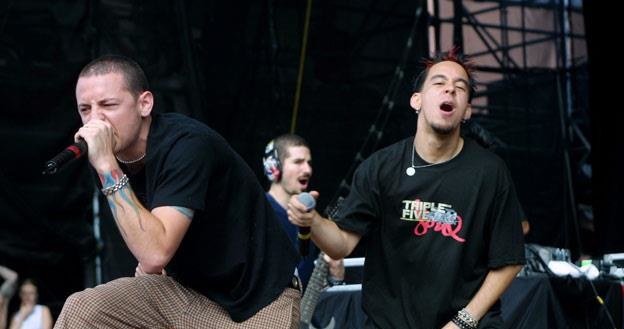 Linkin Park w 2001 roku (fot. Scott Gries) /Getty Images