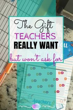The One Gift All Teachers Will Appreciate | With free printable