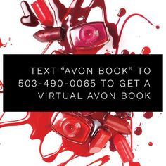 TEXT "AVON BOOK" TO 503-490-0065 to get a virtual Avon book!

#AvonLady #AvonCalling #DingDong #SideHustle #SideGig #BeautyBoss #WorkFromHome #BeYourOwnBoss