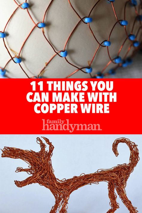 Fine Copper Wire Crafts, Crafts With Electrical Wire, Wire Craft Tutorial, Wire Coiling Tutorial, Cooper Wire Art, Copper Wire Art How To Make, Diy Wire Projects, Diy Wire Wall Art, Diy Copper Wire Projects