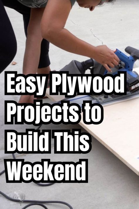 No Saw Wood Projects, Small Wood Work Projects, Woodworking Furniture Projects, Simple Carpentry Projects, Easy Diy Wood Projects Furniture, Things To Make With Plywood, Plywood Ideas Projects, One Day Woodworking Projects, Easy Scrap Wood Projects Diy