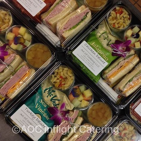 #executive #boxlunch #gourmet choices for #foodies #luxury #travellers #privatejet #aviationlovers @anneaoc @aocinflightcatering @fbo_experience @private.flight @privatejets @lasvegas.vip Boxed Lunch Ideas For Party, Box Lunch Ideas Catering Food, Boxed Lunch Catering, Party Lunch Boxes, Sandwich Boxes, Box Lunch Ideas, Luxury Trip, Lunch Catering, Next Luxury