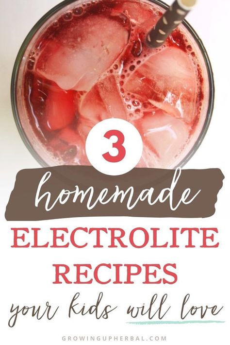 DIY Pedialyte Recipes. This homemade electrolyte drink is bright and fruity. It’s another great one for hot, summer days, but it’s also a great on during viral illnesses because of the vitamin c content it has thanks to the hibiscus flowers. Vitamin c is a great vitamin to increase when sickness arrives. Homemade Pedialyte for Kids | Homemade Electrolyte Drink Recipes How To Get Electrolytes Naturally, Homemade Gatorade Recipes, Homemade Pedialyte Recipe, Home Made Electrolytes, Natural Electrolyte Drink Recipe, Diy Pedialyte Recipes, Healthy Electrolyte Drink, Watermelon Electrolyte Drink, Homemade Gatorade Electrolyte Drink