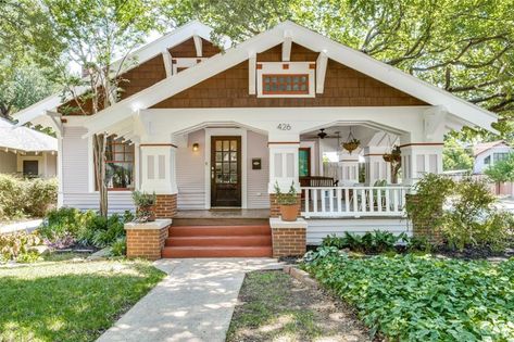 Wood Exterior Accents, Bungalow Exterior Before And After, Home Additions Back Of House, Modern Craftsman House Plans, White Craftsman, Color Palette Neutral, Craftsman Bungalow Exterior, Craftsman Home Exterior, Bungalow Cottage