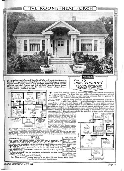 Sears House Plans, Sears House, Sears Catalog Homes, Sears Kit Homes, Kit House, Craftsman Style Bungalow, Sears Catalog, Vintage House Plans, Picture Frame Molding