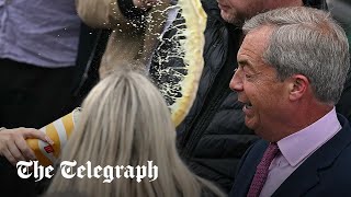 video: Nigel Farage: Diane Abbott anti-racism group ‘encouraged and celebrated’ milkshake attack