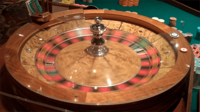 double zero roulette wheel