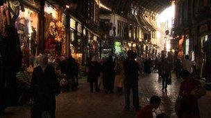 Damascus' historic Souk al-Hamidiyeh market