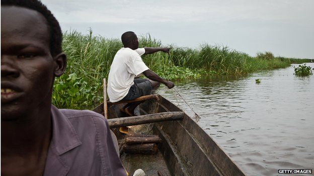Fishermen on River Nile