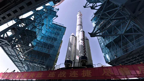 Getty Images China's space ambitions presents the US with a choice – co-operate on joint missions, or restrict collaboration and risk a Soviet Union-like space race. (Copyright: Getty Images)