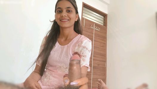 Reetu bhabhi alon at home and coming my room to fuck and ride hard cock