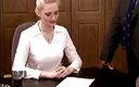 House of lords and mistresses in the spanking zone: Secretară lovită - videoclip compilație