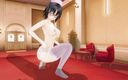 H3DC: Hentai en 3D se fait éjaculer dans le dos de l'infirmière