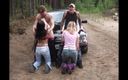 FinAdult Videos: Gangbang in forest
