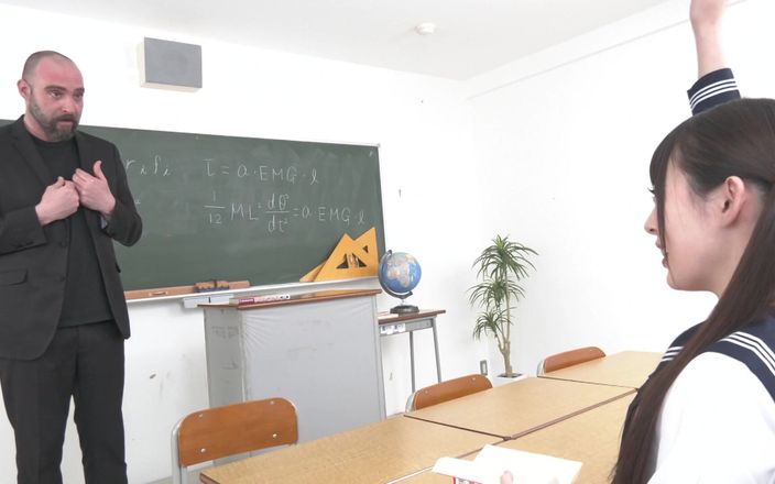Japornxxx: Mone Kamiki специальные занятия с кримпаем с учителем Пабло