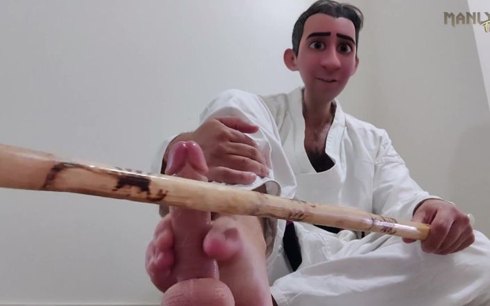 Manly foot: हाँ सेंसी! - ब्लैकबेल्ट मार्शल आर्ट प्रशिक्षक अपने बदबूदार पैरों से छात्र को कठिन सबक सिखाता है