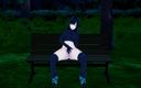H3DC: 3D Hentai Reika Shimohira si masturba nel parco