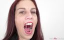 Inside My Mouth: Mund-fetisch-clip mit ali bordeaux fullhd - in meinem mund
