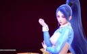 3D-Hentai Games: [MMD] SUNMI - огонь сердца Kaisa, сексуальный стриптиз Лиги легенд KDA, без цензуры, хентай R18