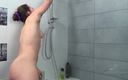 ATK Hairy: Canella Is Going to Take Her First Shower with the...
