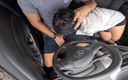 Fuxxx Youu: Schlampiger blowjob im auto