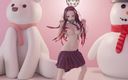 Mmd anime girls: MMD R-18アニメの女の子セクシーなダンスクリップ122