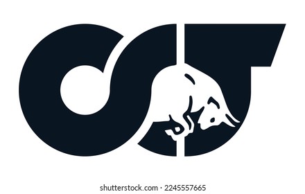 art bull icon logo vector template shark sport team symbol emblem mascot sticker stripe decal power hybrid sign modern isolated white background design graphic