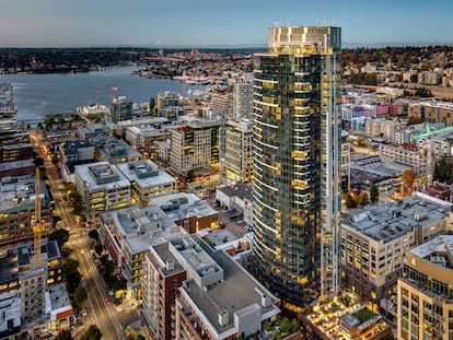 La última compra de Amancio Ortega: un rascacielos de viviendas de lujo en Seattle por 300 millones