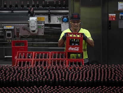 Fabrica de Coca-Cola en Martorelles, Barcelona.