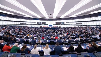 Pleno en la sede del Parlamento Europeo en Estrasburgo.

(Foto de ARCHIVO)
15/2/2023