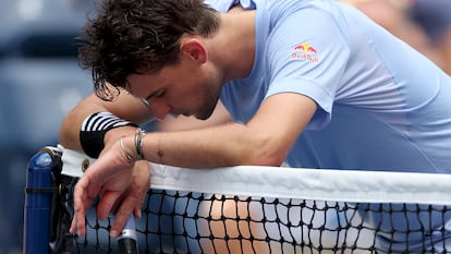Thiem, el pasado 30 de agosto durante su partido de segunda ronda en el US Open ante Ben Shelton.