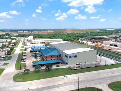 La nueva fábrica de PVH en Houston (Texas).