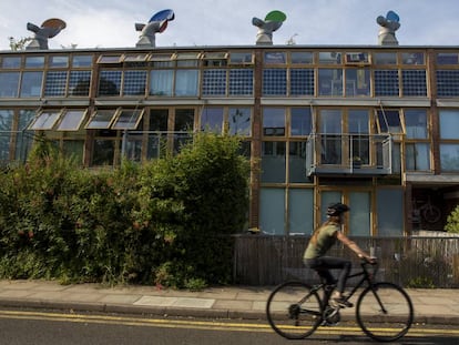 BedZED, urbanización 100% ecológica en el sur de Londres. 