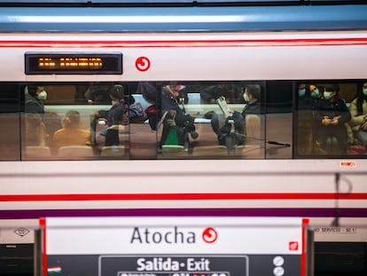 Estación de Cercanías de Atocha Renfe, en Madrid