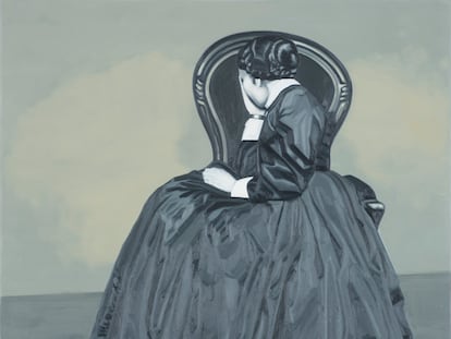 'Woman in Mourning'. De la serie 'Una historia victoriana', 2018, obra de Cristina Toledo.