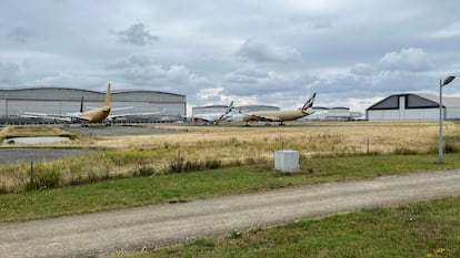 Aviones A380 cerca de Toulouse,  Francia