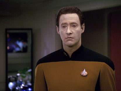 Data, personaje de la serie de ciencia-ficción 'Star Trek: La nueva generación'.
