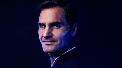 Roger Federer posa para un retrato en Melbourne.