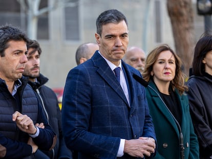El presidente del Gobierno, Pedro Sánchez, el viernes en Valencia.