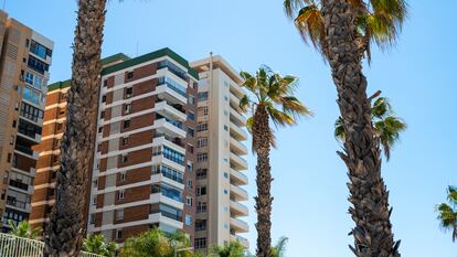 Una zona residencial en Málaga.