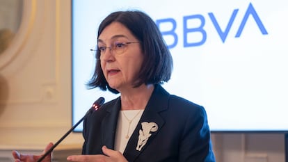 La presidenta de la Comisión Nacional de los Mercados y Competencia (CNMC), Cani Fernández.