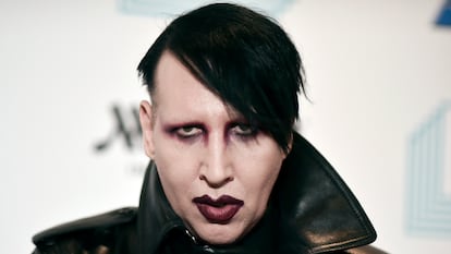 Marilyn Manson asiste a un concierto benéfico en Los Ángeles en diciembre de 2019.