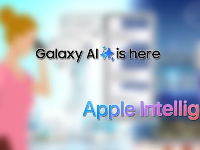 Inteligencia artificial de Apple y Samsung