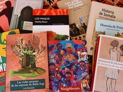Selección de libros sobre África traducidos al castellano.