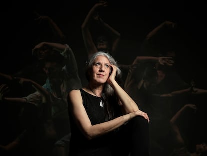 María Pagés, el 9 de junio en el centro coreográfico que lleva su nombre en Fuenlabrada (Madrid).